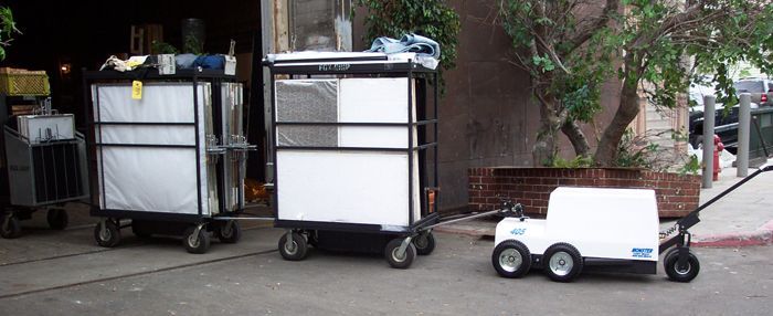 Move Studio Grip Cart and equipment with the Cart Mule.