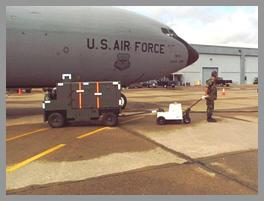 US Air Force pulling with the Cart Mule