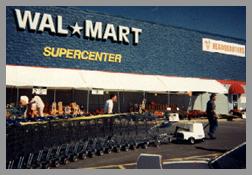 Walmart Pull shopping carts with the Cart Mule